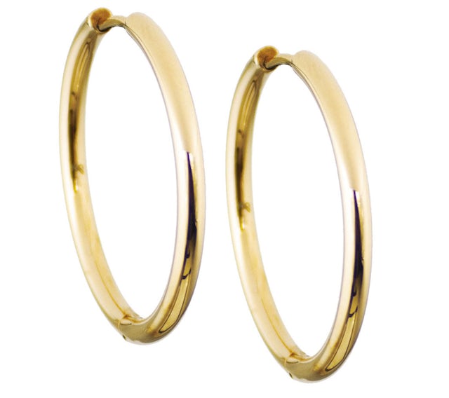 Lova  earrings gold 30mm