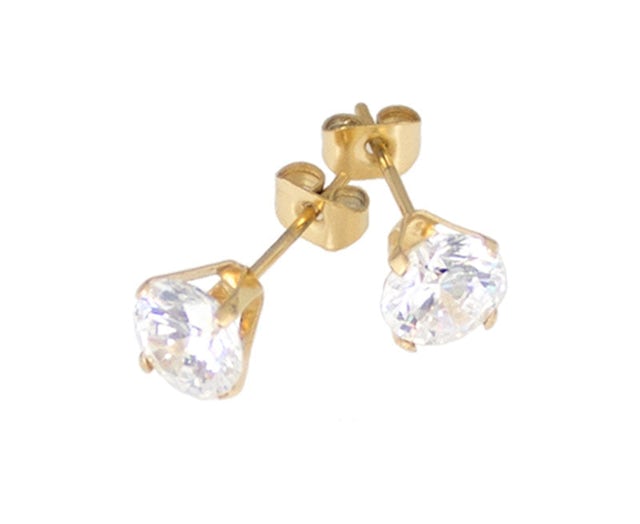Vega earrings gold