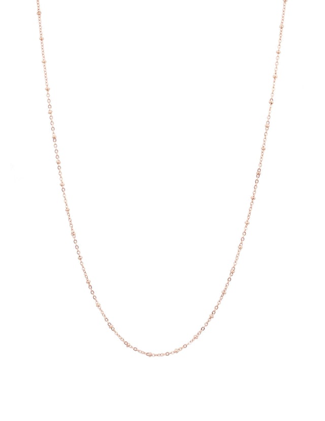 Signe necklace rose 38-43cm