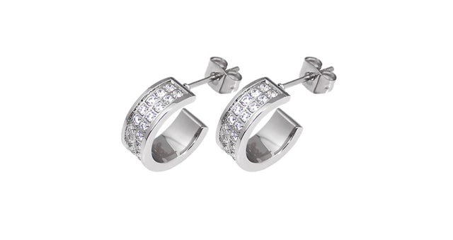 Isabelle earrings steel
