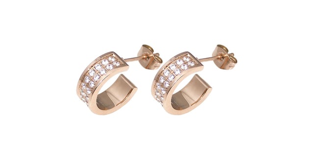 Isabelle earrings rose