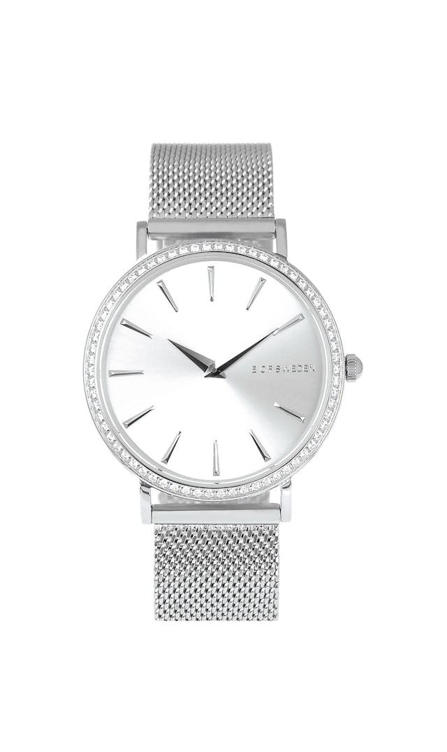Crystal steel  watch