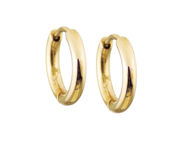 Lova earrings gold 15mm