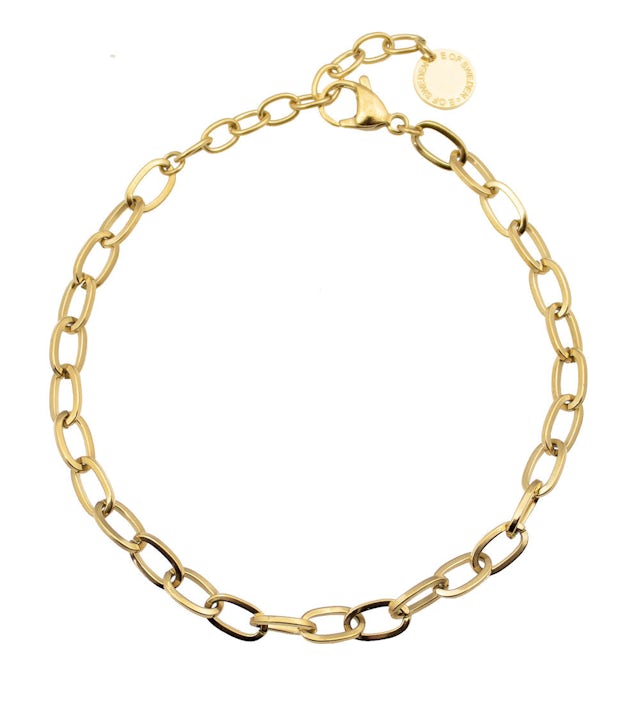 Laura charm anklet gold