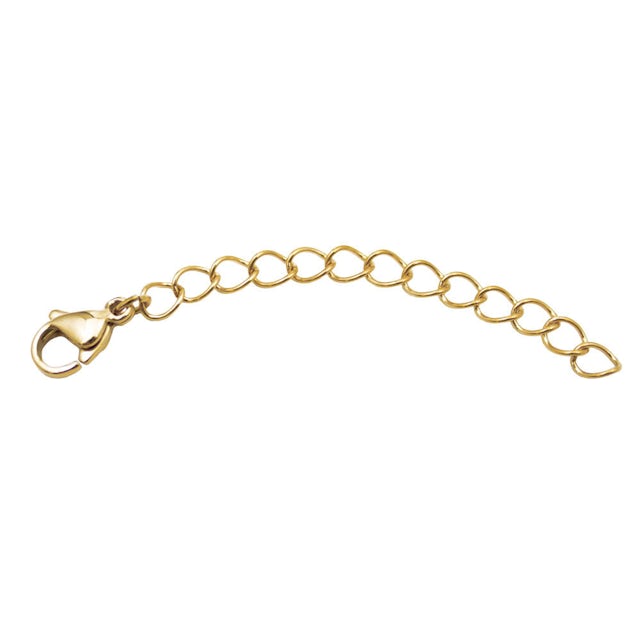 Extension chain 5cm guld