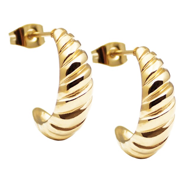 Leja earrings gold