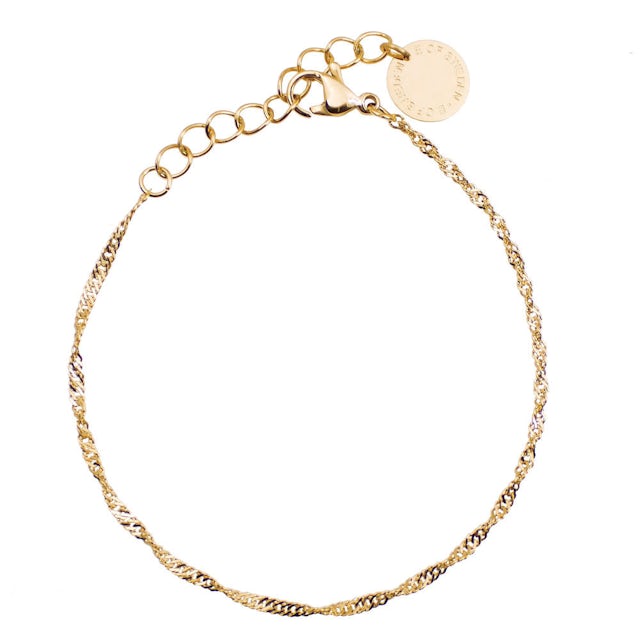 Silvia anklet gold