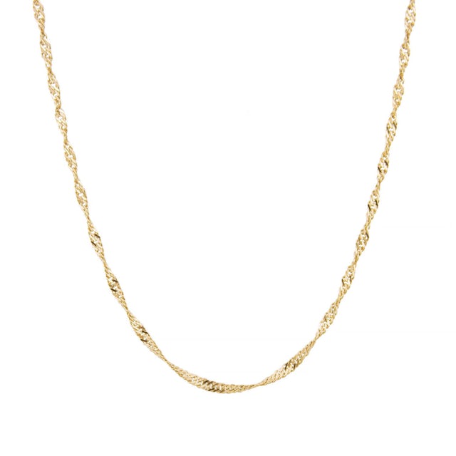 Silvia halsband guld 40-45cm